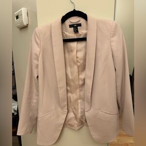 H&M Pale Pink Blazer